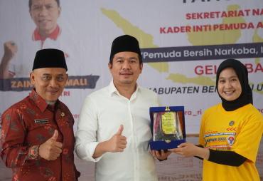Wabup BU buka Kegiatan penyuluhan pencegahan penyalahgunanaan narkoba Kabupaten Bengkulu Utara ( Foto : MC BU )