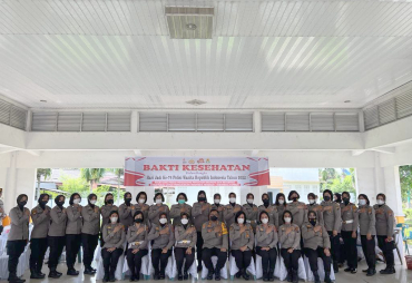 Sambut Hari Polwan Polda Sumut Kolaborasi dengan Polresta Deli Serdang