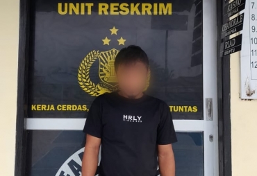 HG terduga pelaku pencurian (foto/istimewa)