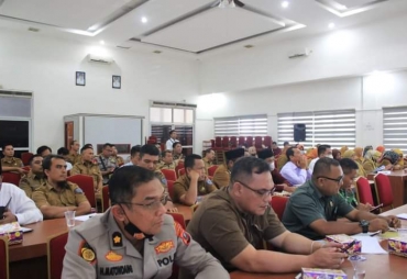 Pemkab Labuhanbatu Gelar Rapat Sambut HUT Kemerdekaan RI