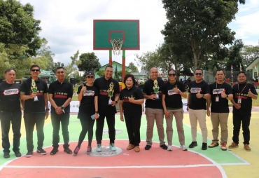Forkopimda Karo Buka Kompetisi Bola Basket 3x3 di Yonif 125 SMB
