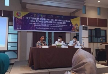 Kabid P2P Hadiri Pertemuan Evaluasi Pelaksanaan Kegiatan BIAN