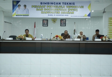 Diskominfo Asahan Gelar Bimtek Pejabat PPID Tahun 2022