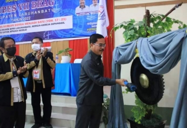 Kaban BAPPEDA Labuhanbatu Buka Musyawarah Besar Antar BKAG 2022