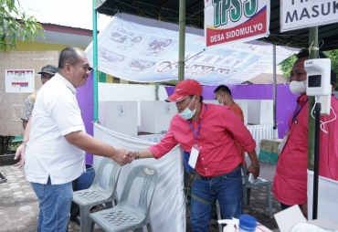 Wakil Bupati Asahan Lakukan Monitoring Pilkades