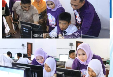 Bupati Labuhanbatu Lakukan Monitoring Sekolah Dalam Menghadapi ANBK 2022
