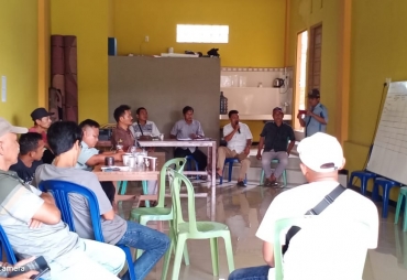 KUD Keluarga Sejahtera Gelar Lelang Harga Penjualan Karet