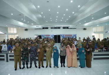 Bupati Asahan dan Forkopimda Lakukan Penandatangan Deklarasi Komitmen KLA