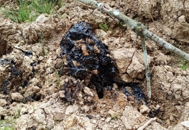 Pertamina Pendopo Field Diduga Lakukan Penimbunan Limbah Minyak