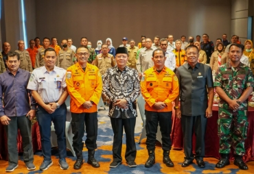 Gubernur Bengkulu Rohidin Mersyah saat membuka Rapat Koordinasi SAR Daerah Tahun 2022 (Foto/MC Pemprov Bengkulu)