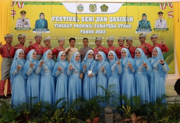 Kafilah Festival Seni Qasidah Kabupaten Asahan Raih Peringkat ke-5