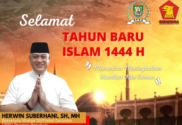 Momentum Tahun Baru Islam, Dewan Provinsi Sampaikan Himbauan