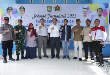 Wakil Bupati Asahan Buka Sekolah Jurnalistik 2022 PWI