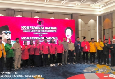 Ir Mian Jabat Ketua DPD PDIP Provinsi Bengkulu