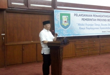 Plt Gubernur Bengkulu Rohidin Mersyah