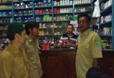 Sidak yang dilakukan oleh Disprindag serta Dinkes atas tidak lanjut BPOM