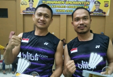 Pasangan Aipda Zafar Aradi. SH/Bripka Taufan