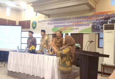 Tampak Sesda Menghadiri Acara Ortala