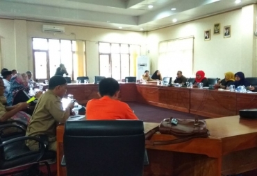 Saat Disperindag Memaparkan Terkait Meja Dagang Pasar Barukoto