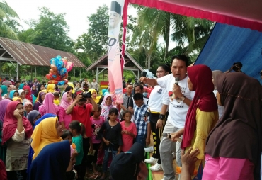 Kampanye Ridho – Fikri kali ke-6 di zona III  Desa. Tanjung Menang