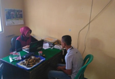 Tersangka Saat Di BAP