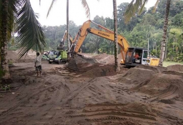 Lokasi Tambang Pasir Milik Oknum Anggota DPRD Kaur