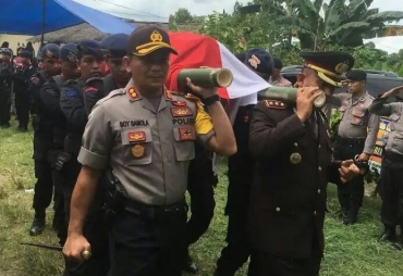 Pemakaman Anggota Brimob