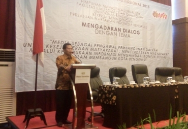 Ketua PWI Bengkulu Zacky Antoni