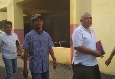 Waka II DPRD Kota Bengkulu Teuku Zulkarnaian Bersama Kuasa Hukum Tarmizi Gumay melapor Kepolda
