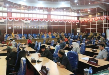 Rapat paripurna DPRD Kota Bengkulu
