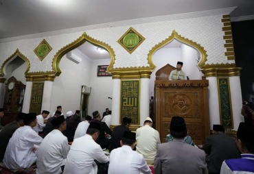 Plt Gubernur Bengkulu Rohidin Mersyah saat menyampaikan sambutan