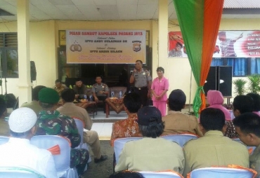 Acara Sertijab Kapolsek Padang Jaya 