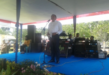 Bupati Ir.Mian Saat Memberikan Sambutan