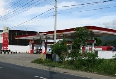 Tampak SPBU tak ada aktifitas akibat Pembatasan Stok yang dilakukan Pertamina 