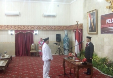 Prosesi Pelantikan Carektecer Wali Kota Bengkulu