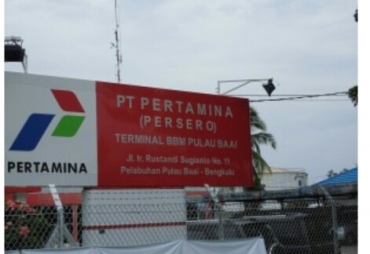 Tampak Kantor Pertamina Perwakilan Bengkulu