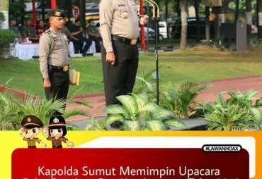 Kapoldasu Saat menyampaikan sambutan