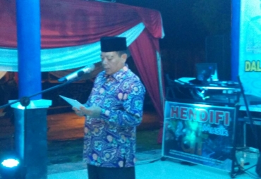 Sambutan PJ Wali Kota Bengkulu Budiman Ismaun 