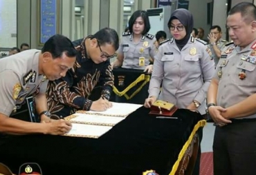 Penandatanganan perjanjian kerja sama PTIK-PTIK