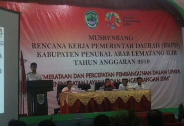 Bappeda Pali Gelar Musrembang 2019
