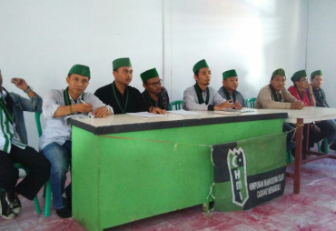 Konferensi pers HMI Bengkulu dipimpin Oleh Ketua HMI Andi Hartono