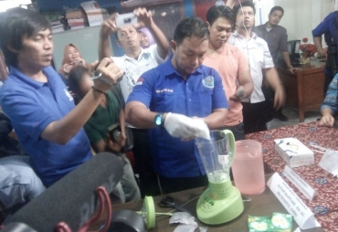 BNNP Musnahkan Temuan Sabu