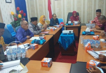 Rapat Bulog dengan Disprindag Kota di Kantor Wali Kota 