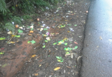 Tampak Tumpukan Komik yang sudah terpakai