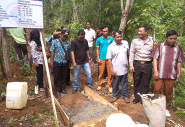 Tampak titik nol dilaksanakan oleh Desa 