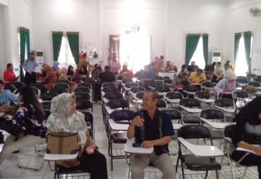 Tampak Bacaleg Partai PKB mengikuti Tes