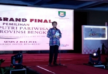 Kadis Pariwisata Provinsi Bengkulu Yudi Satria