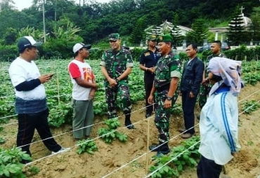 Dansatgas Meninjau Langsung Lokasi