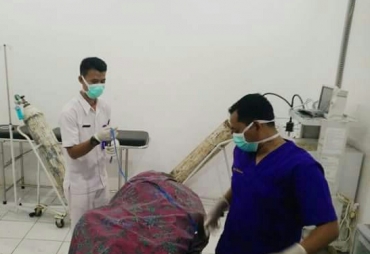 Jenazah Parubaya Terbujur Kaku