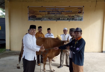 Penyerahan Hewan Kurban